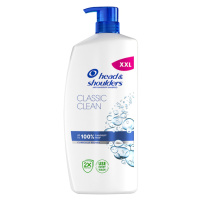 Head & Shoulders Clasic Clean Šampon proti Lupům 800 ml, Každodenní Použití, Pumpička