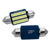 Rabel 36 mm Canbus 30 smd 3014 C5W C10W SV8,5 bílá + stabilizátor