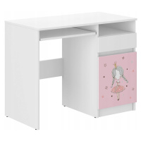 Dětský psací stůl s princezničkou 76x50x96 cm