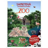 Sametová samolepková knížka ZOO