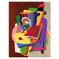 Obrazová reprodukce The Piano Lesson (Abstract Portrait) - Georges Valmier, (30 x 40 cm)