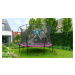Trampolína s ochrannou sítí Silhouette trampoline Pink Exit Toys kulatá průměr 366 cm růžová