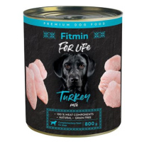 Fitmin For Life Krůtí konzerva pro psy 800 g