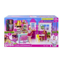 Barbie RESTAURACE S PANENKOU HERNÍ SET