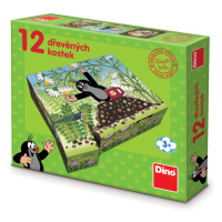 DINOTOYS - Kubus Krtek a přátelé 12 kostek