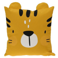 H&L Dětský polštář Safari Tygr 40 × 40 cm žlutý