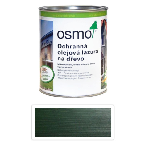 Ochranná olejová lazura OSMO 0,75l Jedlově zelená