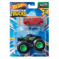 Hot wheels® monster trucks s angličákem skeleton crew, mattel hwn44