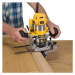 DeWALT D26204K horní a ohraňovací fréza 2v1