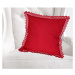 Návlek na polštář, Červeno bordová elegance, červený, 40 x 40 cm