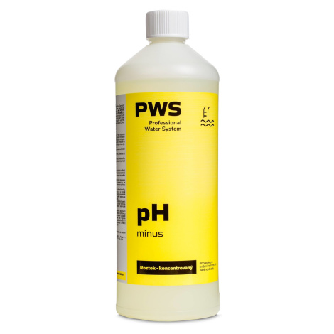 PWS pH mínus 1 l kapalný
