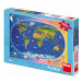 DINO - Dětská Mapa 300 Xl Puzzle , Mix Produktů