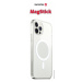 Ochranné pouzdro Swissten Clear Jelly MagStick pro Apple iPhone 12/12 Pro, transparentní