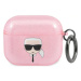 Karl Lagerfeld KLA3UKHGP AirPods 3 cover pink Glitter Karl`s Head (KLA3UKHGP)