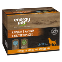 Energy Pet Kapsičky pro psy s kachním a krůtím v omáčce 12x100g