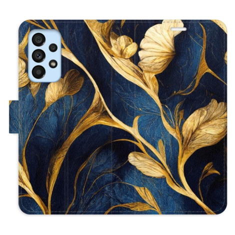 iSaprio flip pouzdro GoldBlue pro Samsung Galaxy A53 5G