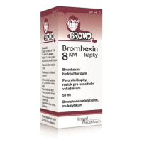 BROMHEXIN 8 KM kapky 50 ml