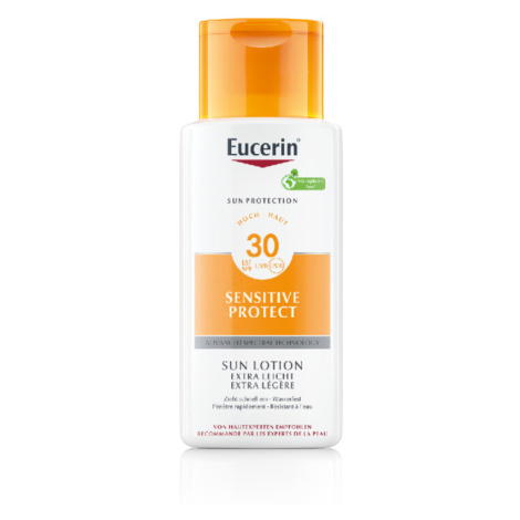 Eucerin Sun Sensitive protect SPF 30 extra lehké mléko na opalování 150 ml