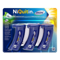 NiQuitin Mini 4mg, 3x20 lisovaných pastilek