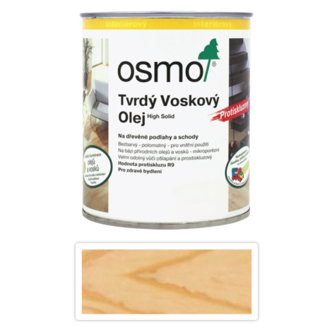 OSMO Tvrdý voskový olej pro interiéry protiskluzový R9 0.75 l Bezbarvý 3088