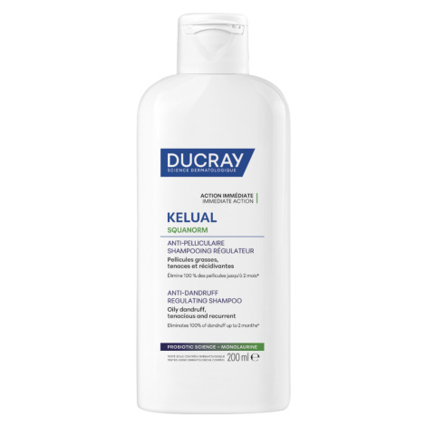 Ducray Kelual Squanorm Šampon na mastné lupy 200 ml