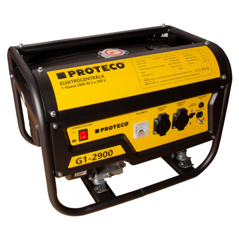 PROTECO 51.08-G1-2900 elektrocentrála 1-fázová 2900W (AC 2x230V, DC 1x12V)