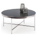 Halmar Konferenční stolek MORIA - chrom / černá