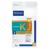 Virbac Veterinary HPM Cat Advanced Kidney & Joint Support KJ3 - Sparpaket: 2 x 3 kg
