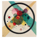 Obrazová reprodukce Circles in a Circle, Wassily Kandinsky, 40 × 40 cm