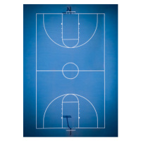 Umělecká fotografie Basketball court, Terrence wijesena, (30 x 40 cm)