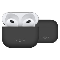 Pouzdro Silky Airpods 3, černé FIXED