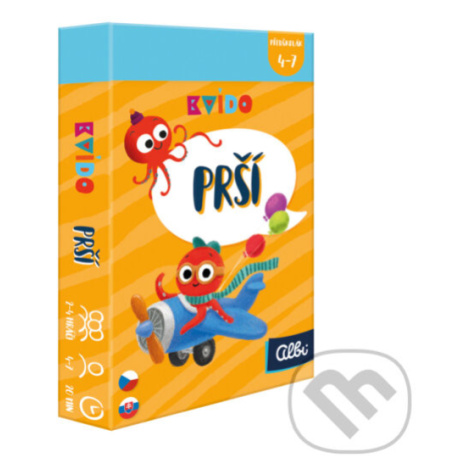 Kvído - Prší,Kvído - Prší - hra z kategorie Karty, pexeso Albi