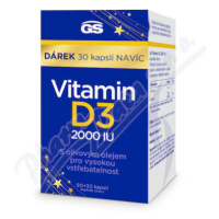 GS Vitamin D3 2000 IU cps.90+30 dárek