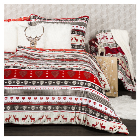 4Home Vánoční povlečení mikroflanel Winter
