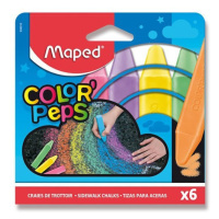 Maped - Křídy Color´Peps 6 barev