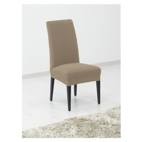 Potah elastický na celou židli, komplet 2 ks Denia, oříškový FORBYT