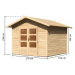 Dřevěný zahradní domek 274 x 274 cm Dekorhome Smrk,Dřevěný zahradní domek 274 x 274 cm Dekorhome