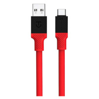 Tactical Fat Man kabel USB-A/USB-C (1m) červený