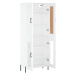 vidaXL Skříň highboard bílá 69,5 x 34 x 180 cm kompozitní dřevo