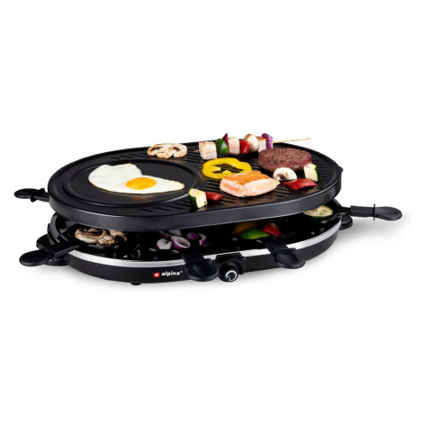 ALPINA-NK Elektrický gril + raclette multifunkční 1200W ED-218240