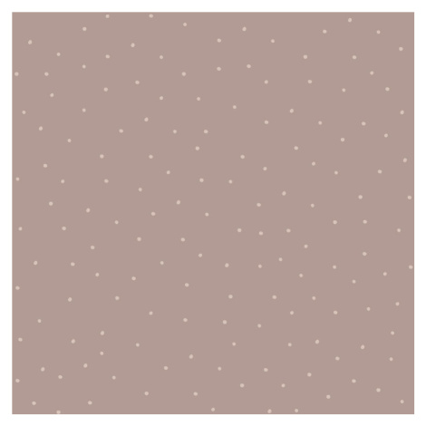 Dekornik Tapeta jednoduché drobné skvrnky světle hnědá 280×50 cm