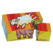 Dřevěné puzzle kostky Picture Cube Small Eichhorn 6 kostek se 6 motivy od 24 měsíců