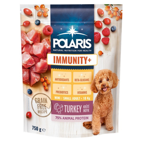 Polaris FM GF Imunity Small & Mini bezobilné granule pro dospělé psy s čerstvým krutím masem 750 Polaris Pet