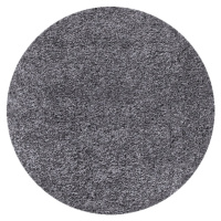 Ayyildiz koberce Kusový koberec Dream Shaggy 4000 Grey kruh Rozměry koberců: 80x80 (průměr) kruh