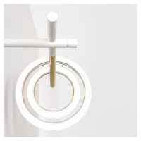 Marchetti Nástěnné svítidlo Ulaop LED, dva kruhy, pravé, bílé