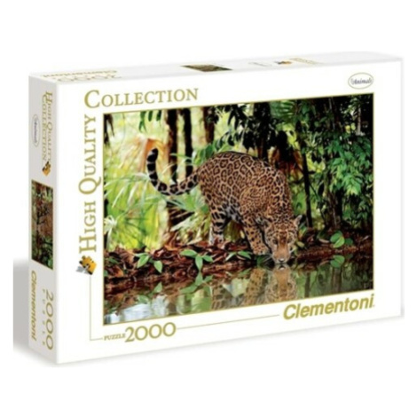 Clementoni - Puzzle 2000 Leopard Sparkys
