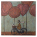 Obraz na plátně Sam Toft - Love is All Around, 2 cm - 40×40 cm