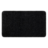 Koupelnový kobereček SYNERGY glamour / lurex, černý