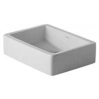 DURAVIT Vero Umyvadlo na desku, 50x38 cm, bez přepadu, bílá 0455500000