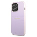 Guess GUHCP13LPSASBPU hard silikonové pouzdro iPhone 13 / 13 Pro 6.1"purple Saffiano Hot Stamp &